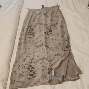 Banana Republic, Size 4, beige/midnight blue